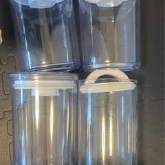 みえる真空保存容器、ケユカ保存容器、空瓶など。元値1万円以上→の画像