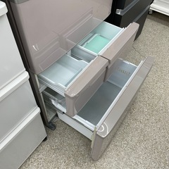 TOSHIBA GR-G48FS 481L 6ドア冷蔵庫 2014年式の画像