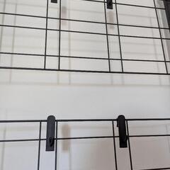突っ張り棒2way パーティション　収納の画像