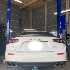 マセラティ　ギブリS 社外20インチホイールの画像