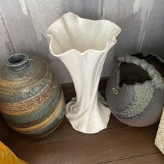 壺　花瓶　花台　ボトルシップ　アンティーク品の画像