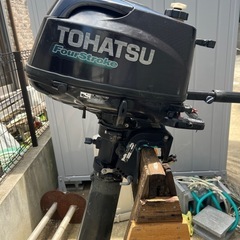 絶好調！トーハツ5馬力船外機の画像