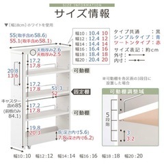キッチンラック/キッチン収納
の画像
