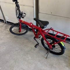 折りたたみ自転車の画像