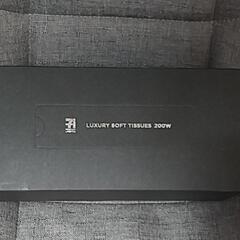 ラグジュアリソフトティシュ 黒 200組

の画像