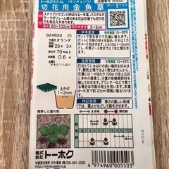 コスモスの種8袋と金魚草の種💐　お花🌼花種の画像