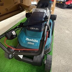 マキタ/Makita　充電式芝刈機　MLM432DZ　予備ブレード付【中古品】の画像