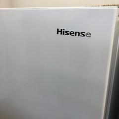 安心の1年保証付。【Hisense 2ドア冷蔵庫　HR-D1701W 2024年製　175L】取りに来れる方限定の画像