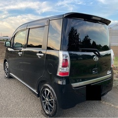 車検９年8月迄タントエグゼカスタムbluetoothナビETCの画像