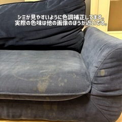 できれば明日お引き渡し希望　ソファ　2人掛け　ニトリ　　の画像