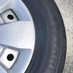 ◯145/80R13◯溝有り◯ノーマルタイヤホイール4本セット◯ブリヂストン◯スズキ ダイハツ OEMの軽自動車に装着可能◯155/65R14からのインチダウンに最適◯軽自動車◯の画像