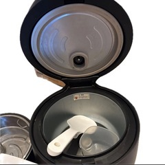 AINX 糖質カット炊飯器 炊飯ジャー　ブラックの画像