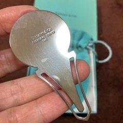 訳あり　Tiffany & Co. ゴルフティー マネークリップの画像