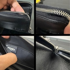 FENDIフェンディ7M0210 MINI OCCHI BUGバグズアイ長財布の画像