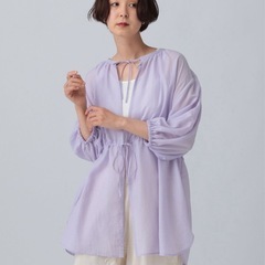 LEPSIM 水色　トップス 2wayの画像
