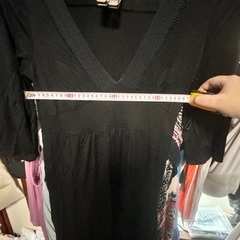 【M】natural beauty basic ワンピース 黒 ブラックの画像