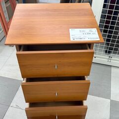 ★リユースのサカイ千葉中央店★期間限定割引有  電話台 ブラウン H85×D43×W50 クリーニング済み TC4097の画像