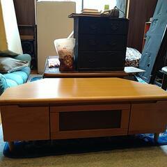 無垢材 テレビボード 美品 の画像