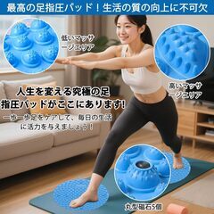 足ツボマット 指圧ボード 足裏マッサージ指圧マット 運動 足のリラックス 足踏み　転売OK　倒産品　まとめ売り　ネット商材　アマゾン引き上げ商品　メルカリ　副業の画像