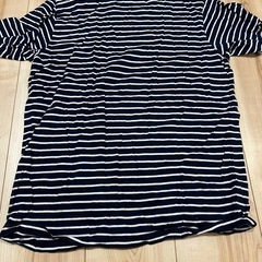 【早い者勝ち】レア！美品！ミッキーマウス刺繍 Tシャツ ボーダーの画像