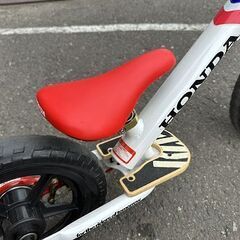 ides d-bike HONDA アイデス ディーバイク キックスシリーズ ホンダ D-BIKE 足蹴り トリコロールカラー キックバイク キッズ 子供用 自転車練習 札幌市 白石店 の画像