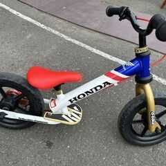 ides d-bike HONDA アイデス ディーバイク キックスシリーズ ホンダ D-BIKE 足蹴り トリコロールカラー キックバイク キッズ 子供用 自転車練習 札幌市 白石店 の画像