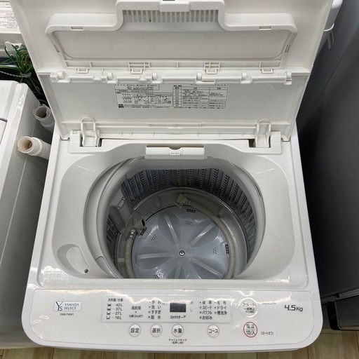 ヤマダ4.5kg全自動洗濯機【リサイクルフカツ岡崎倉庫店】250804NA-23