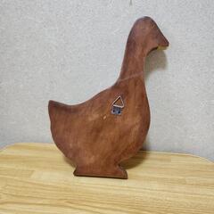 アンティークのアヒル壁掛けフックの画像