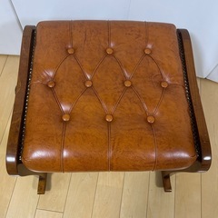 ロッキングチェア　イタリア　オットマン付きの画像