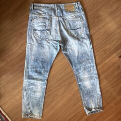ALCOTT & CO. ダメージデニムパンツ 34/32の画像