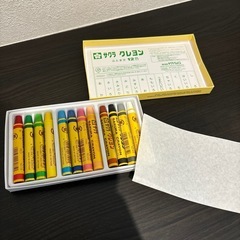 未使用クレヨンの画像