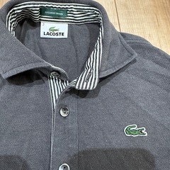 【早い者勝ち】LACOSTE/ラコステ/七分袖ポロシャツ/匿名配送/送料無料の画像