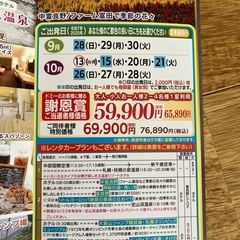 北海道　2泊3日　特別価格　優待券お値下げ可能の画像
