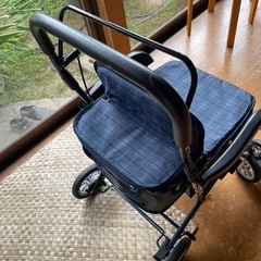 幸和製作所 シルバーカー Walking Stecky ネイビー PW-298の画像