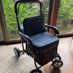 幸和製作所 シルバーカー Walking Stecky ネイビー PW-298の画像
