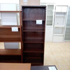 リユースのサカイ太田店★ジモティ割あり★  本棚 ダークブラウン H170×D30×W60 クリーニング済み OJ10350の画像