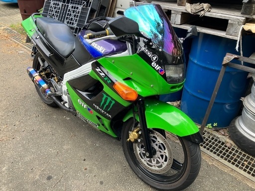 売れました。zzr250 実働