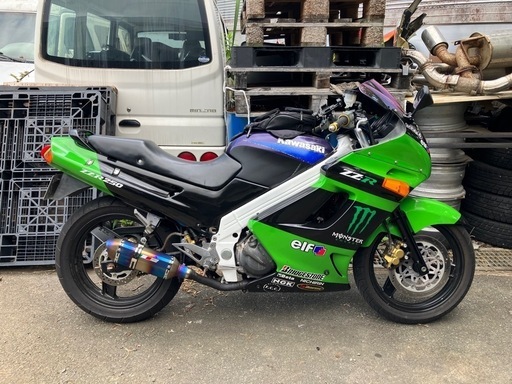 売れました。zzr250 実働