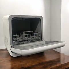 シロカ2WAY食器洗い乾燥機 SS-M151 シルバー 工事不要 食器洗浄　 コンパクト 小型 ギフト 工事不要 除菌 分岐水栓の画像