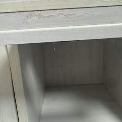 チェスト　白　棚の画像