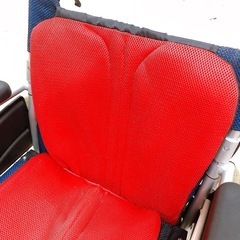 ケアテックジャパン 折りたたみ車椅子 背折れタイプ　自走式 介護 介助の画像
