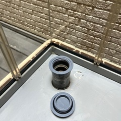 特注　ドレン付き大型ガラス水槽　中古の画像