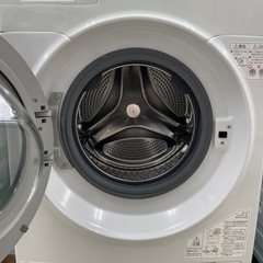 ｱｲﾘｽｵｰﾔﾏ FLK832 8kg ドラム式洗濯機 温水洗浄 自動洗濯槽掃除 ヒーター乾燥の画像