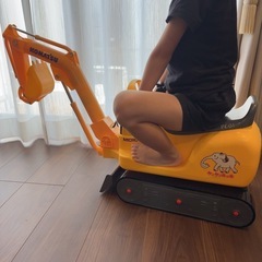 【お話し中】乗って動かせる！【コマツ・ショベルカー】の画像