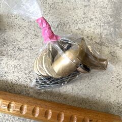 【B142】屋内用木製手すり/介護/歩行補助/中古/現状品の画像