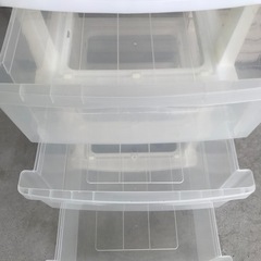 5段プラ製収納ケース　キャスター付きの画像