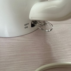 電気ケトル決まりましたの画像