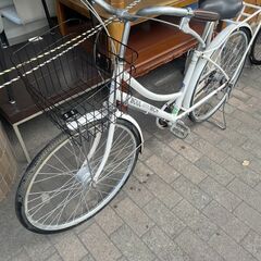 リサイクルショップどりーむ荒田店　No417 自転車　シティサイクル　２６インチ　ギア内装三段切り替え付き♪　の画像