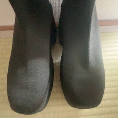 ロングブーツ22.5cmの画像