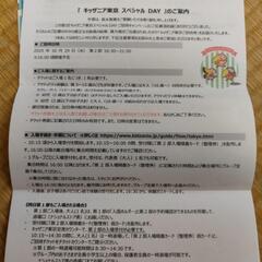 10/29 キッザニア東京 スペシャルDAY チケット3枚の画像